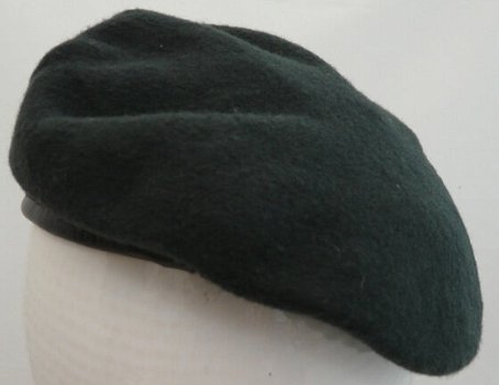 Baret, Petrol, Korps Nationale Reserve, Koninklijke Landmacht, maat: 53, vanaf 2000.(Nr.1) - 3