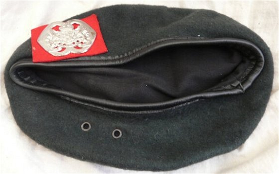 Baret, Petrol, Korps Nationale Reserve, Koninklijke Landmacht, maat: 53, vanaf 2000.(Nr.1) - 5