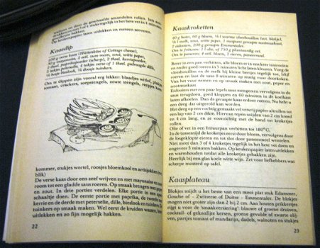 kookboek van Albert Mol, feestelijke hapjes, NIEUW,1986 - 7