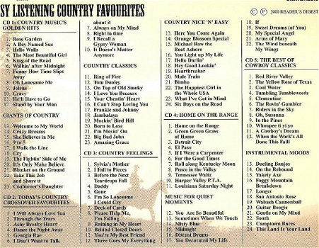 5CD - Easy listening country favourites - 1