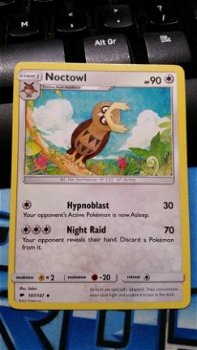 Noctowl 107/147 Uncommon sm burning shadows - 1