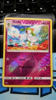 Kirlia  92/147 Uncommon sm (reverse) burning shadows