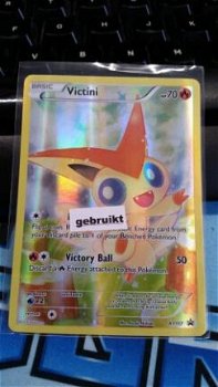 VICTINI XY117 XY PROMO MYTHICAL FULL ART gebruikt - 1