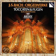 Ton Koopman - Toccaten & Fugen J.S.Bach* - Ton Koopman ‎– Orgelwerke - Organ Works - Œuvres Pour Org