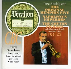 CD The Original Memphis Five / Napoleon's Emperors / The Cotton Pickers ‎– 1928-1929