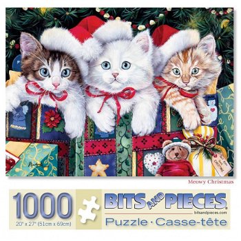 Bits and Pieces - Meowy Christmas - 1000 Stukjes Nieuw - 2