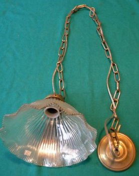 Oude hanglamp ca 1920. - 3