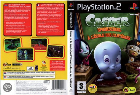 Casper Scare School PS 2 (Nieuw/Gesealed) - 1