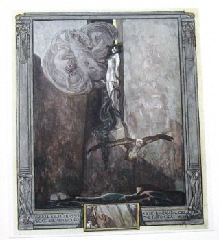 Dante 1921 La Divina Comedia - Franz von Bayros (il) 1/1100 - 3