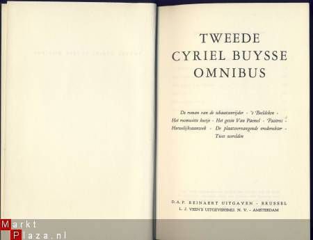 CYRIEL BUYSSE**TWEEDE BUYSSE OMNIBUS**REINAERT SKYVERTEX - 2