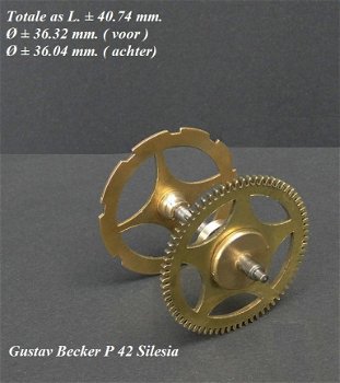 = Onderdeel = G. Becker P 42 = 35171 - 0