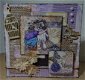 Hondenkaart 08: Mixed media kaart Hugs - 1 - Thumbnail