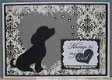 Hondenkaart 52: Condoleance kaart hond - 1 - Thumbnail