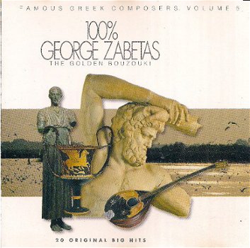 George Zabetas* ‎– 100% George Zabetas - The Golden Bouzouki CD (Griekse Muziek) - 1