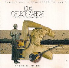 George Zabetas* ‎– 100% George Zabetas - The Golden Bouzouki  CD  (Griekse Muziek)