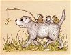 SALE GROTE RETIRED houten stempel Are We There Yet? van House Mouse - 1 - Thumbnail