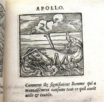 Orus Apollo de Aegypte...Hieroglyphiques des Aegyptiens 1543 - 7