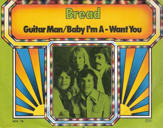 Bread- Guitar Man- Baby I'm A_ Want You - DUBBELHIT Jukebox - nr. 1