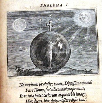 Schoonhovius 1618 Emblemata (1e) 76 gravures - Band Courmont - 1