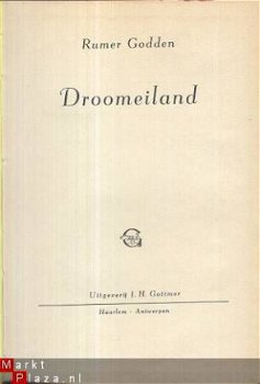 RUMER GODDEN**DROOMEILAND**LINNEN** J.H. GOTTMER - 2