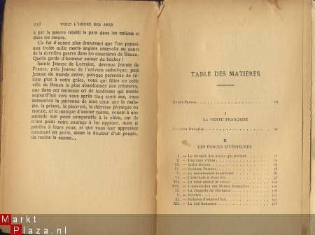 HENRY BORDEAUX**VOICI L'HEURE DES AMES**ED. FLAMMARION - 3