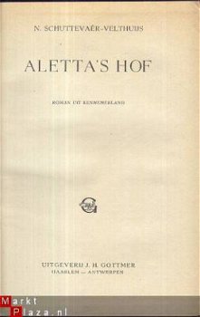 N. SCHUTTEVAER-VELTHUIJS**ALETTA'S HOF*LINNEN** J.H. GOTTMER - 2