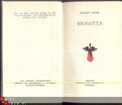 ADALBERT STIFTER ** BIGRITTA ** DER HOCHWALD ** 1948**KOMPAS - 2