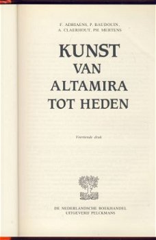 ADRIAENS*VAN ALTAMIRA TOT HEDEN**1992**HARDCOVER**14°DRUK** - 2