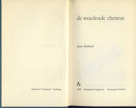 ASTER BERKHOF**DE WOEDENDE CHRISTUS**TEXTUUR LINNEN**STANDAA - 5