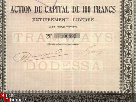 TRAMWAYS D'ODESSA**1880**Me ECTORS-BRUXELLES - 3