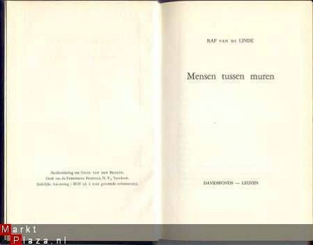 RAF VAN DE LINDE**MENSEN TUSSEN MUREN**CONGO-ROMAN** - 2