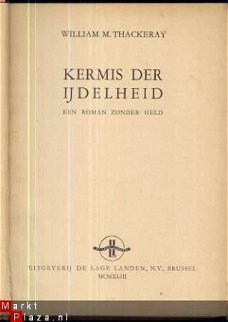 W. M. THACKERAY+KERMIS DER IJDELHEID+1943+VANITY FAIR+LAGE L