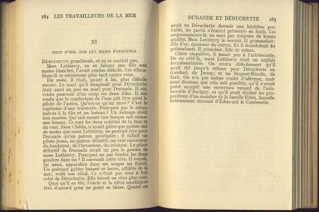 VICTOR HUGO**LES TRAVAILLEURS DE LA MER**TOME I ** - 5