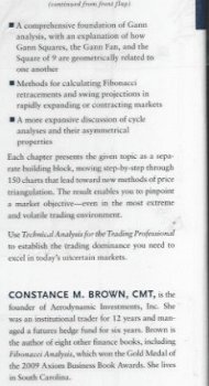 CONSTANCE M. BROWN**TECHNICAL ANALYSIS FOR THE TRADING PROF. - 4