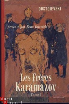 DOSTOIEVSKI**LES FRERES KARAMAZOV**TOME I**RELIURE TOILE ROU - 1