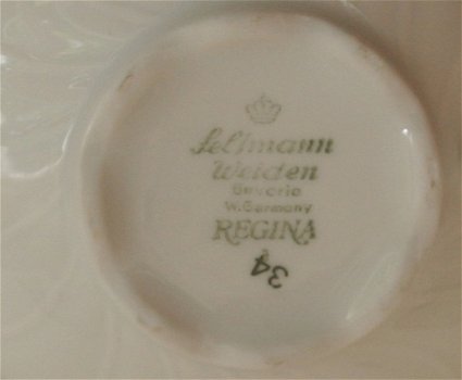 porseleinen kop en schotels van Seltmann Weiden Bavaria (Regina) - 4