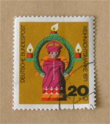 Postzegel Duitsland - Weihnachtsmarke 1971