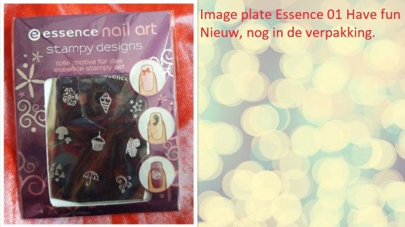 Diverse nagel stempel image plates. o.a. van Konad #1 - 4