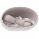 Baby beeld handen met baby erin hoogte beeld 18 cm - 5 - Thumbnail