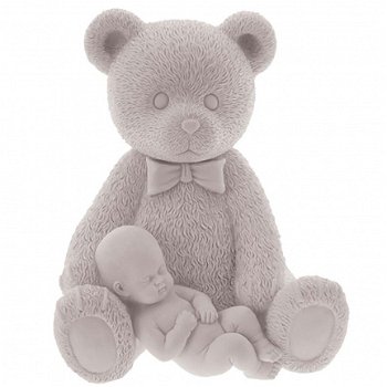 Baby beeld handen met baby erin hoogte beeld 18 cm - 7