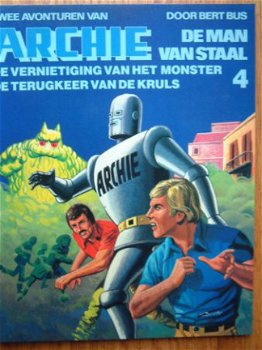 Archie de man van Staal stripboeken - 1