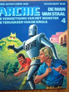 Archie de man van Staal stripboeken