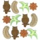SALE Jolee's Boutique Dimensional Stickers Parcel Nature Charms. - 1 - Thumbnail