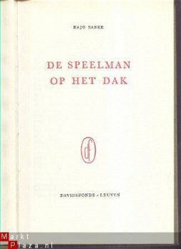 HAJO SANKE**DE SPEELMAN OP HET DAK**LINNEN HARDCOVER DAVIDS - 2