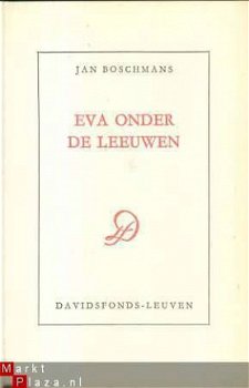 JAN BOSCHMANS**EVA ONDER DE LEEUWEN**JAN BOSCHMANS - 2