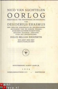 NICO VAN SUCHTELEN**OORLOG**FEESTGELAG ERASMUS**1936** - 2