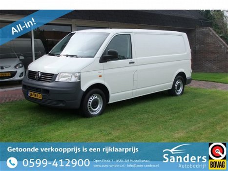 Volkswagen Transporter - 2.5 TDI 130pk 340wb COMFORTLINE met Achterdeuren en Airco - 1