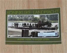 Sticker, Genie, Koninklijke Landmacht, jaren'80.(Nr.2)