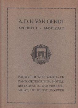 A.D.N. van Gendt, architect Amsterdam - 1