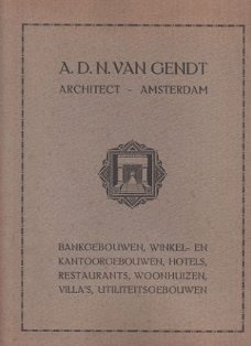 A.D.N. van Gendt, architect Amsterdam